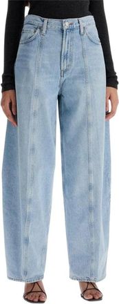 A Gold E Dames, Jeans, Blauw, Maat: W28 Denim