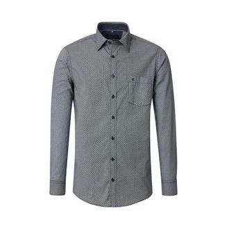 Casamoda Heren, Overhemden, Grijs, Maat: L