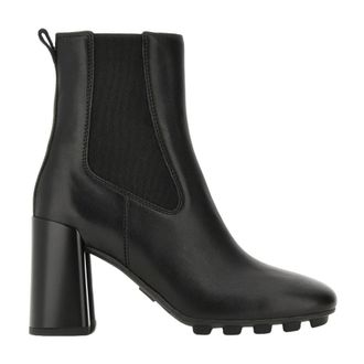 Hogan Heeled Boots, female, Black, Size: 5 US H695 Chelsea Boot