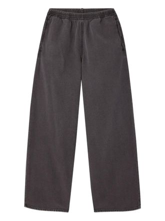 American Vintage Pantaloni dritti elasticizzati - Grigio