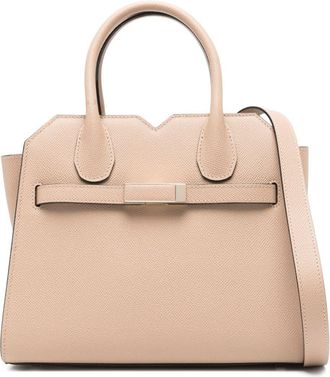 Valextra mini Milano tote bag - women - Calf Leather - OS - Neutrals