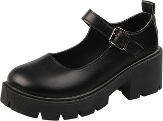 Generic Heels Size 5.5 UK Bottom Single Shoes High Heels Female Retro Female Summer Large Size Single Shoes Ladies Pumps Size 7 (Dark Gray, 7.5)