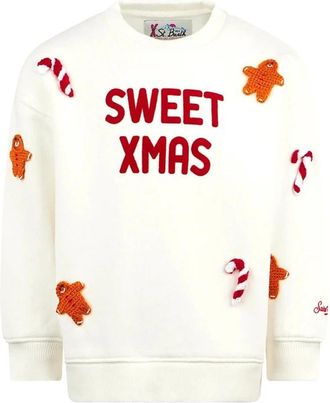 MC2 Saint Barth Maglia - Dames - Sweatshirts - Wit - S - Hoodies & sweatvesten