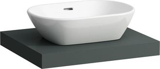 Laufen Lani Placa De Lavabo, Un Recorte En El Centro, - Laufen