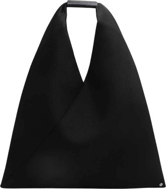 Maison Margiela Japanese Bag Classic Medium - Dames - Schoudertassen - Zwart - ONE Size - Leer - Tassen