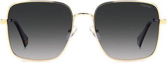 Polaroid PLD 6194/S/X Polarized J5G/WJ Womens Sunglasses Gold Size 56