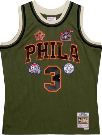 Mitchell & Ness Canotta Allen Iverson 76ers Flight Swingman 1996 - Verde