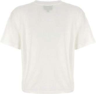 A.P.C. Logo-Embroidered Cotton T-Shirt - White