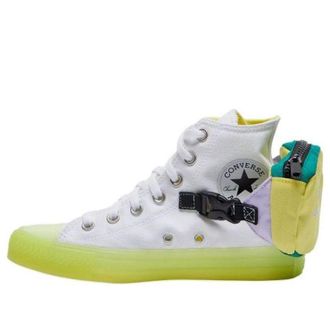 Converse (WMNS) Converse Chuck Taylor All Star Buckle Up High Top White Volt 569032C