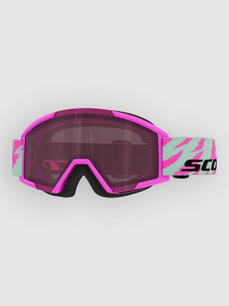 Scott Shield Junior Neon Pink/Mint Green Kids Goggle pink