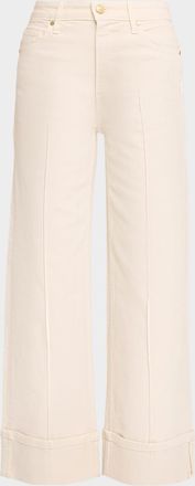 Ulla Johnson The Genevieve Stretch Pintuck Jeans