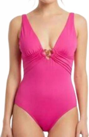 Trina Turk One Piece Swimsuit In Pink