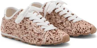 Mango Genuine Calf Hair Sneaker in Beige Calf Hair at Nordstrom, Size 40