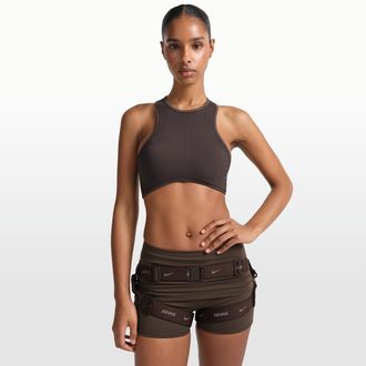 Nike SKIMS Womens Harness Waistpack in Brown | S1016129-231