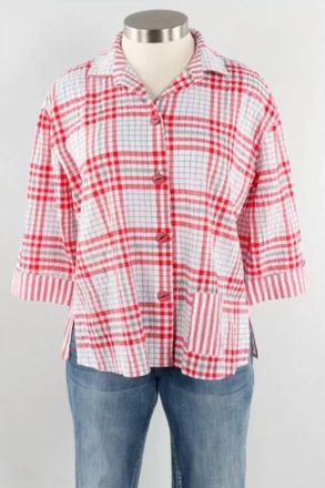Habitat Womens Pocket Shirt In Tomato