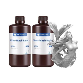 OEM Resina Lavable Con Agua, Tiempo De Exposici&oacute;n R&aacute;pido, F&aacute;cil Limpieza Por Parte Del Usuario, Color Blanco, 2 Kg