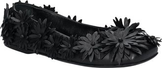 AGL Ballerine Cerate con Fiori Completi - - Shoes - Donna - Nero - 40 EU