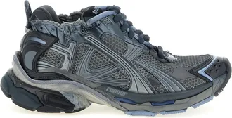 Balenciaga Gray Polyethylene Athletic Mens Sneakers