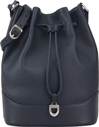 Dents Womens Somerset Leather Cross Body Bag - Navy - One Size