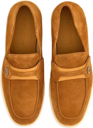 Ferragamo Gancini Loafer - Camel