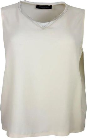 Fabiana Filippi Round Neck Tank Top