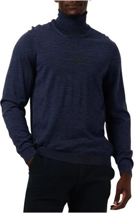 HUGO BOSS Heren, Truien, Blauw, Maat: 3XL Wol