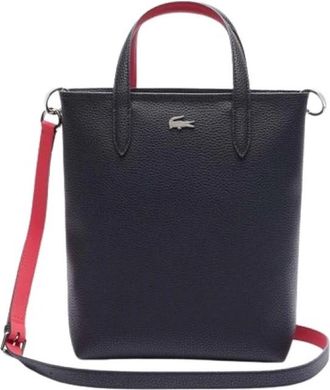 Lacoste Omkeerbare Moderne Schoudertas Petunia - Dames - Handtassen - Zwart - ONE Size - Tassen