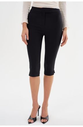 LaMarque CELINE | Stretch Twill Capri in Black at Nordstrom, Size Xx-Small