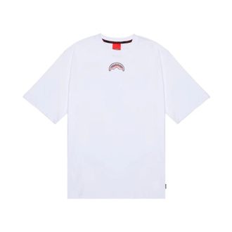Sprayground T-Shirts, male, White, Size: XS Character Invasion T-Shirt