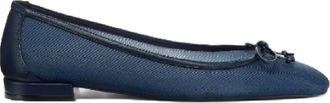 Stuart Weitzman Womens Arabella Ballet Flat In Navy