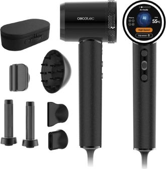 Cecotec Cecotec Secador De Pelo Dryglam Waves I-sensor Pro. 1600w, Motor Brushless, Tecnolog&iacute;a Infrarrojos, Sensor De Distancia