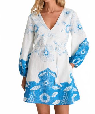 Cleobella Noemie Mini Dress In Celestia Print