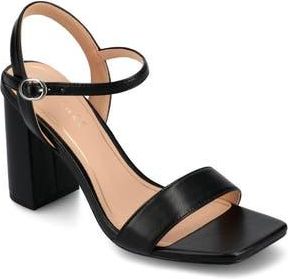 Journee Collection Tivona Sandal in Black at Nordstrom Rack, Size 6.5