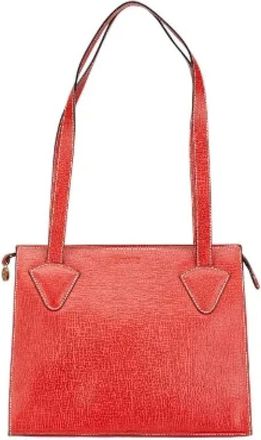 Loewe Pre-owned Shoulder Bags, female, Red, Size: ONE SIZE Pre-owned Leather handbags