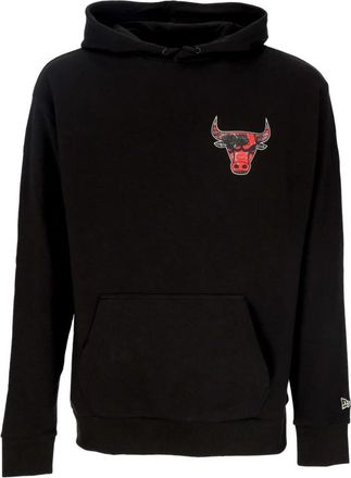 New Era Chicago Bulls Lichtgewicht Hoodie - Heren - Hoodies - Zwart - XL - Katoen - Hoodies & sweatvesten