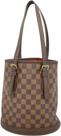 Louis Vuitton Pre-owned Bucket Bags, female, Brown, Size: ONE SIZE Pre-owned Marais Tote Bag