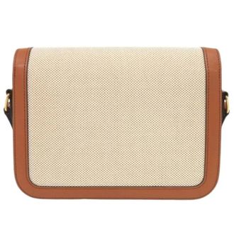 Celine Pre-owned Vintage Schoudertas - Dames - Pre-owned - Beige - Maat: ONE Size Leer