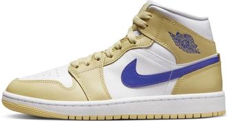 Nike Jordan Air Jordan 1 Mid - Dames - Fitnessschoenen - Veelkleurig - 38 EU - Leer - Fitness