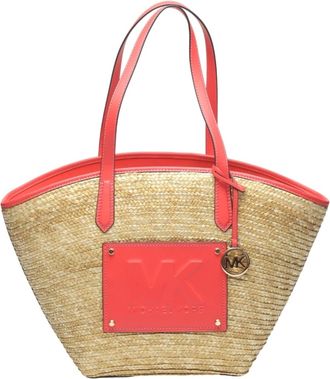 Michael Kors Canvas Leather Handbag (Pre-Owned)