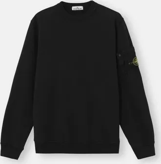 Stone Island COTTON 6100015 SWEATSHIRT Size: 3XL, colour: BLACK