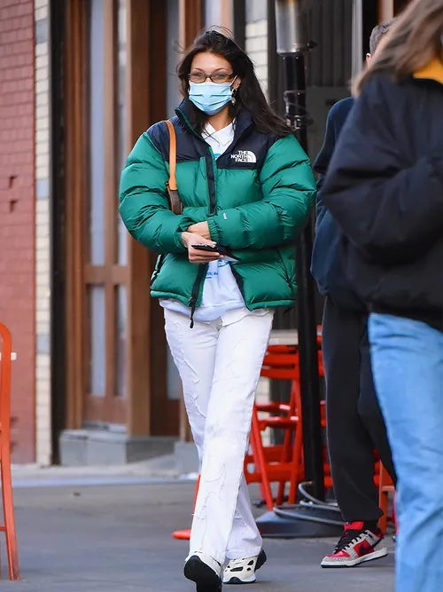 the north face jacket bella hadid