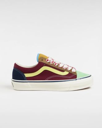 Vans Unisex Premium Old Skool 36 Sneakers - Multicolour Leather - Size UK 9.5