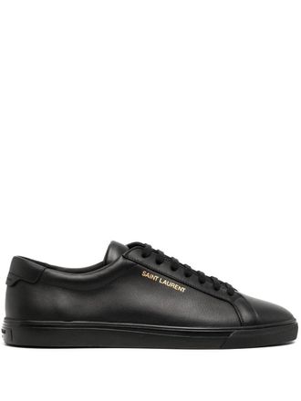 Saint Laurent Andy Leather Sneakers