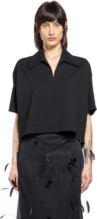 Jil Sander Cropped Polo Shirt
