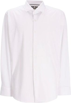 HUGO BOSS Heren, Overhemden, Wit, Maat: 5XL