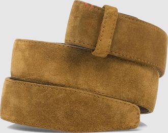 CLARIS VIROT Ceinture Tabac