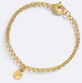 Emma Pills Sunkissed Anklet in Gold at Nordstrom, Size 10.5