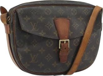 Louis Vuitton Pre-owned Cross Body Bags, female, Brown, Size: ONE SIZE Pre-owned Canvas Cross Body Bag