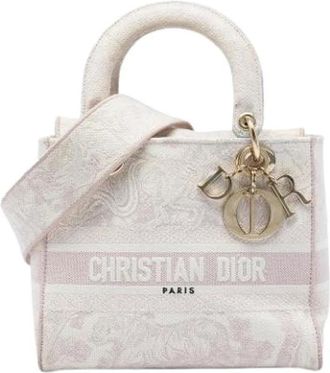 Dior Pre-owned Lady D-Lite - Dames - Vintage Handtas - Roze - ONE Size - Vintage