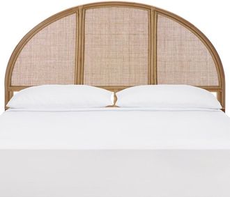 Safavieh Kurumi Rounded Rattan Headboard